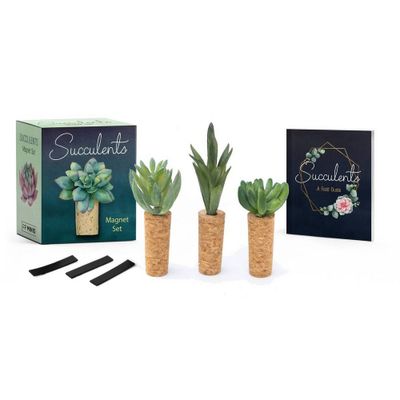 Succulents Magnet Set - (Rp Minis) by Jessie Oleson Moore (Paperback)