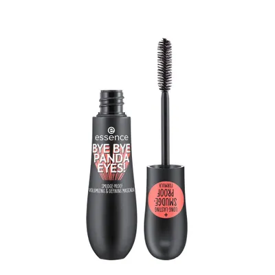 essence Bye Bye Panda Eyes! Smudge-Proof Volumizing & Defining Mascara - 01 - 0.54 fl oz