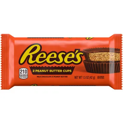 Reeses Peanut Butter Cups Candy - 1.5oz