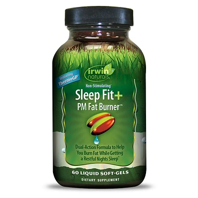 Irwin Naturals Sleep Fit + PM Fat Burner Dietary Supplements Softgels - 60ct