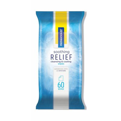 Preparation H Soothing Relief Wipes - 60ct