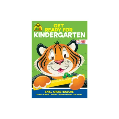 School Zone Get Ready for Kindergarten Workbook - (Paperback)