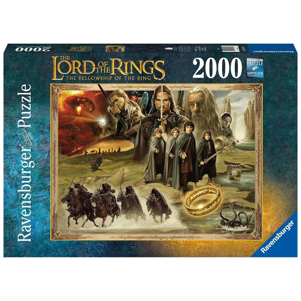 Ravensburger Lord of the Rings: The Fellowship of the Ring Jigsaw Puzzle - 2000pc