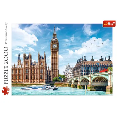 Trefl Big Ben London England Jigsaw Puzzle - 2000pc