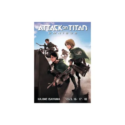 Attack on Titan Omnibus 6 (Vol. 16-18) - by Hajime Isayama (Paperback)