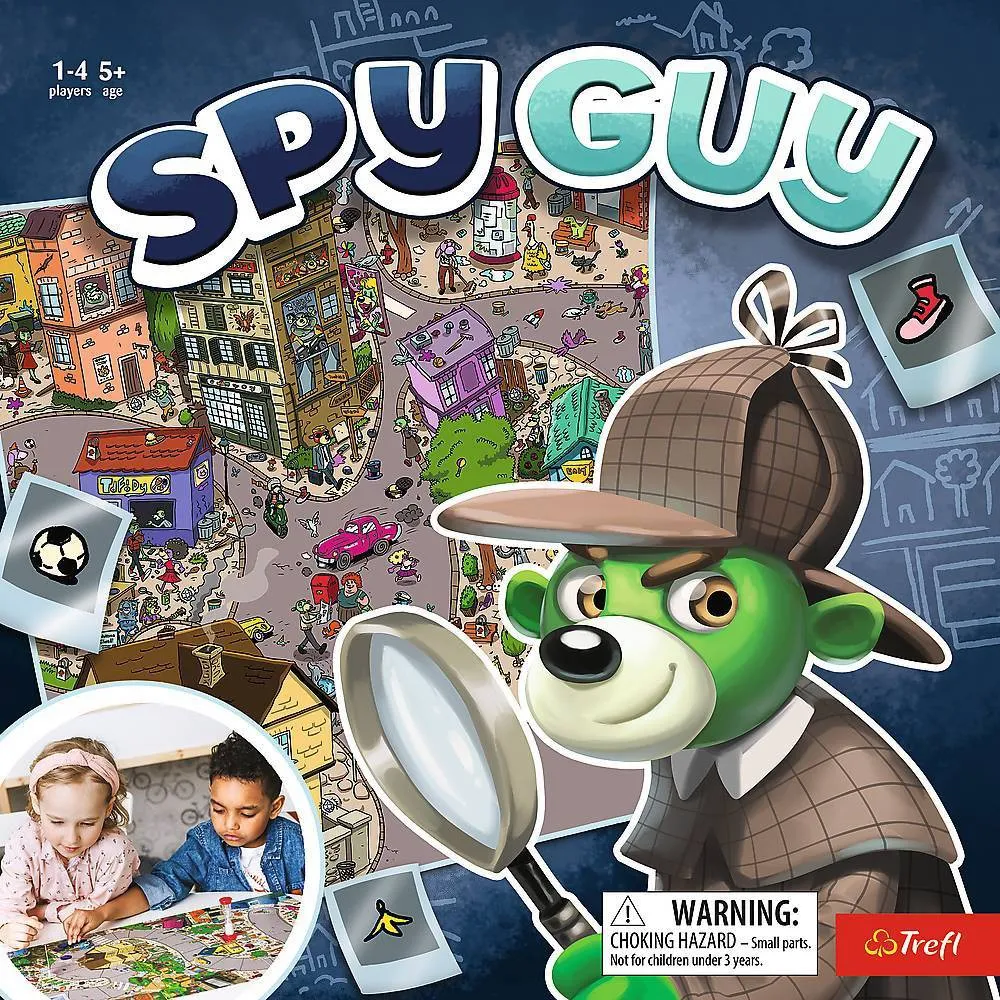 Trefl GamesSpy Guy Game: Cooperative Mystery, 3+ Feet Board, Clue-Finding,  1-4 Players, Creative Thinking | The Market Place