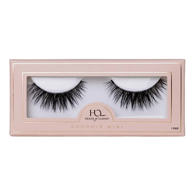 House of Lashes Boudoir Mini Full Volume 100% Cruelty-Free Faux Mink Fibers False Eyelashes - 1pr