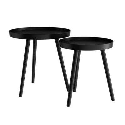 Nesting End Tables with Tray Top