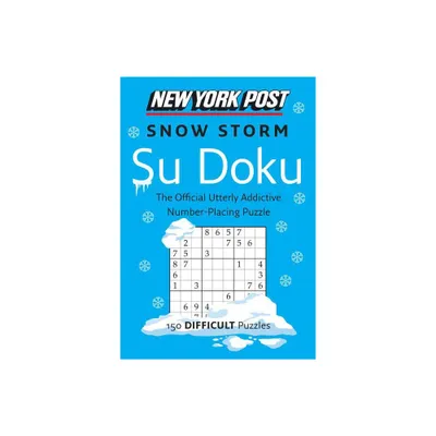 New York Post Snow Storm Su Doku - by Harpercollins Publishers Ltd (Paperback)