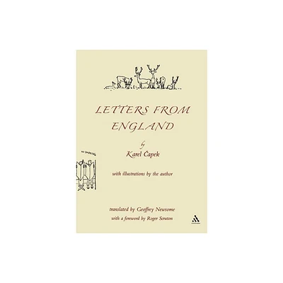 Letters from England - by Karel Capek (Paperback)