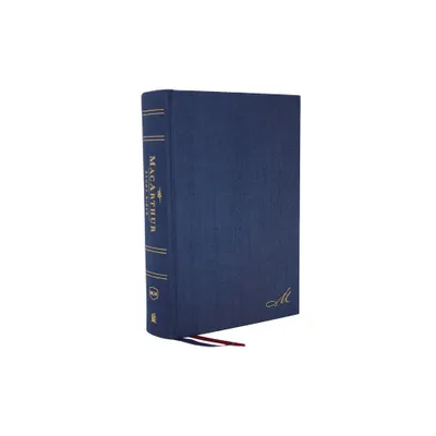 Nkjv, MacArthur Study Bible, 2nd Edition, Cloth Over Board, Blue, Comfort Print - by Thomas Nelson (Hardcover)