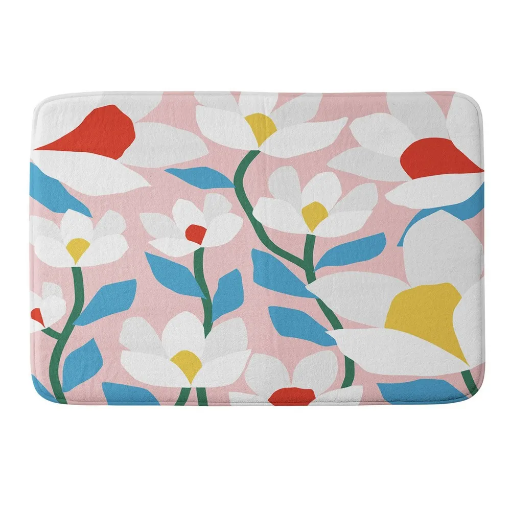 Deny Designs 34x21 Maritza Lisa Springs Florals Bath Mat - Deny Designs |  The Market Place