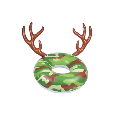 Poolmaster 48 Camo/Antlers Inflatable Swimming Pool Party Float