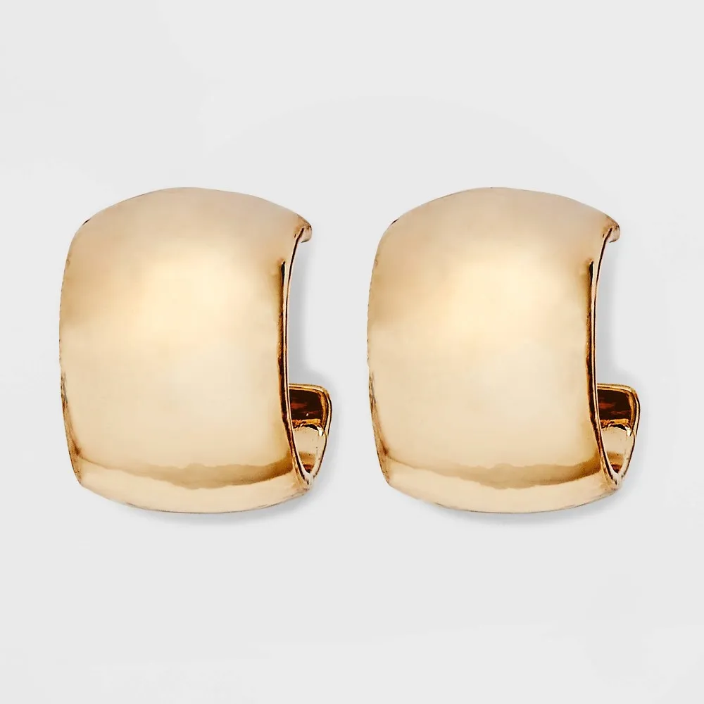 Small Hoop Gold Hoops Target A New Day Small Open Hoop Earrings A