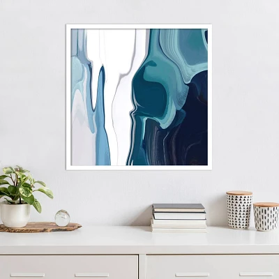 Amanti Art 25x25 Passage between The rocks II by Irena Orlov Wood Framed Wall Art Print