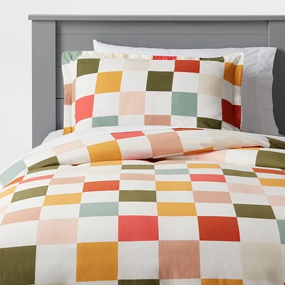 Kids Duvet Checkered - Pillowfort