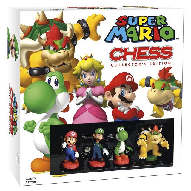 Super Mario Chess Collectors Edition Board Game