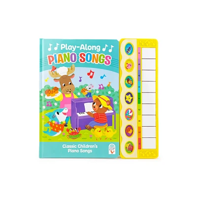 Play-Along Piano Songs - by Cottage Door Press (Board Book)