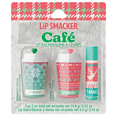 Lip Smacker Apres Ski Frappe Cup Lip Balm Trio - Coffee - 3ct