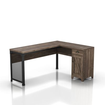 24/7 Shop At Home Nackimen L Shaped Desk : Home Office, Storage Cabinet