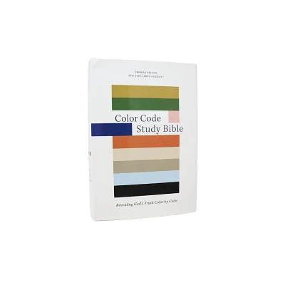 Color Code Study Bible, Revealing Gods Truth Color by Color (Nkjv, Hardcover, Red Letter) - by Thomas Nelson