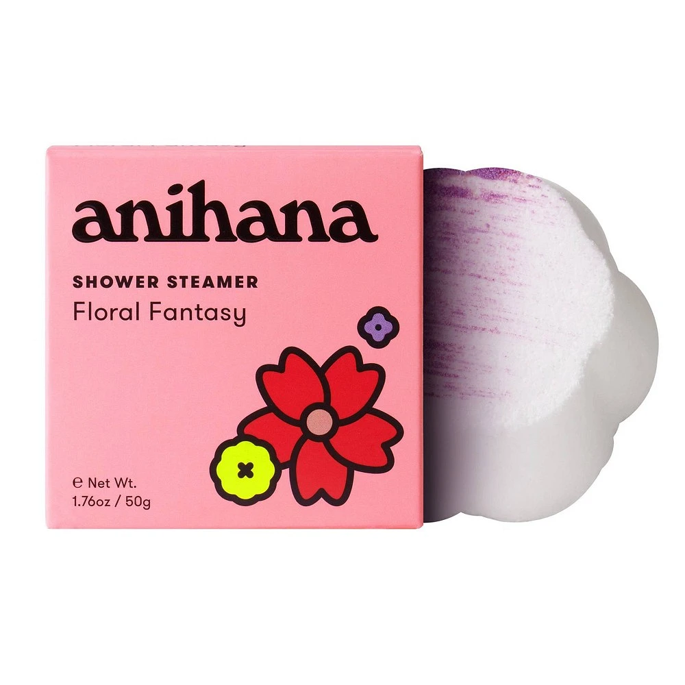 Anihana Shower Steamer Floral Fantasy - 1.76oz | The Market Place