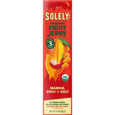 Solely Organic Mango with Chili & Salt Fruit Jerky - 0.8oz