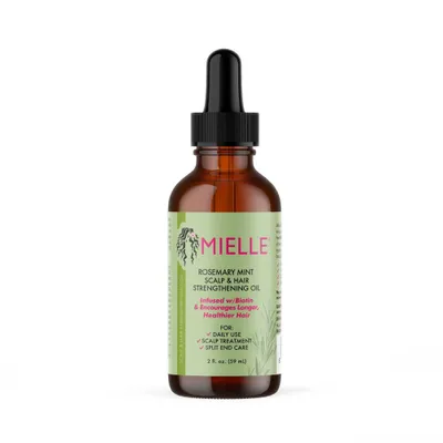 Mielle Organics Rosemary Mint Scalp & Strengthening Hair Oil - 2 fl oz