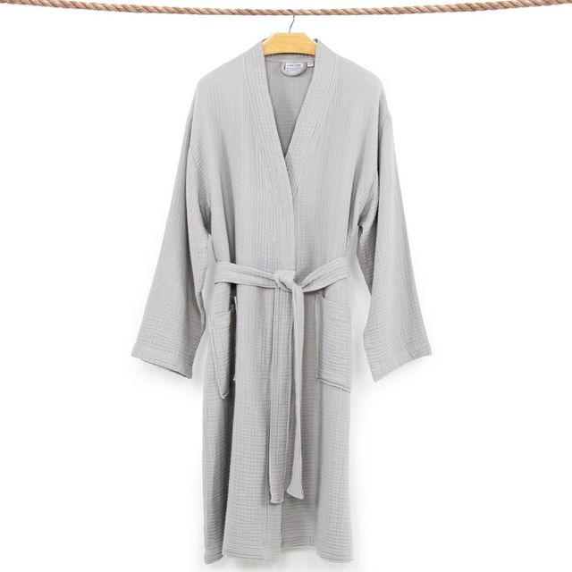 L/XL Smyrna Hotel Spa Luxury Robe  - Linum Home Textiles