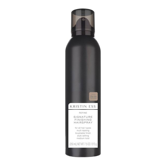 Kristin Ess Hair Refine Signature Finishing Hairspray for Hair Styling - Flexible Hold - 7.5 oz