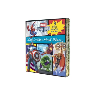 Marvel Super Heroes Little Golden Book Library - by Various (Mixed Media Product)