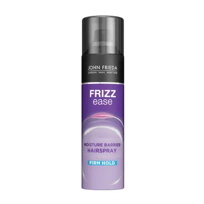 John Frieda Frizz Ease Moisture Barrier Firm Hold Hairspray, Anti Frizz Hair Straightenener - 12oz