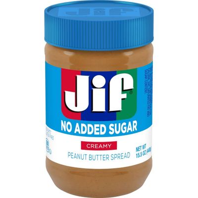 Jif No Added Sugar Creamy Peanut Butter Spread