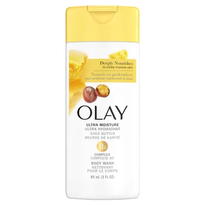 Olay Ultra Moisture Body Wash with Shea Butter - Trial Size - 3 fl oz