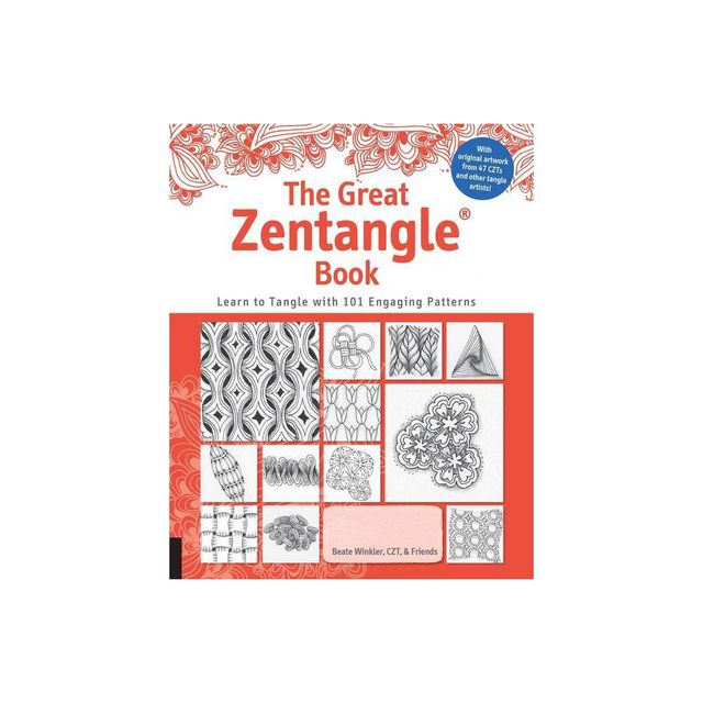 The Great Zentangle Book - by Beate Winkler (Paperback)