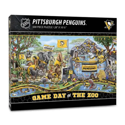 NHL Pittsburgh Penguins Game Day At The Zoo Puzzle - 500pc