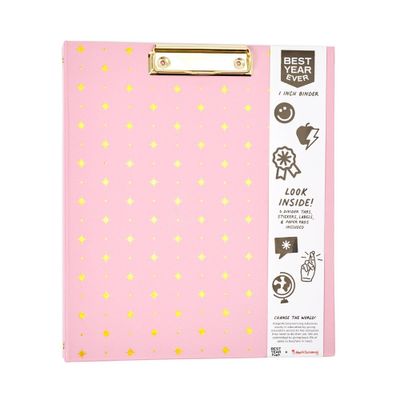 1 Ring Binder Ditsy Floral Pink - Greenroom : Target