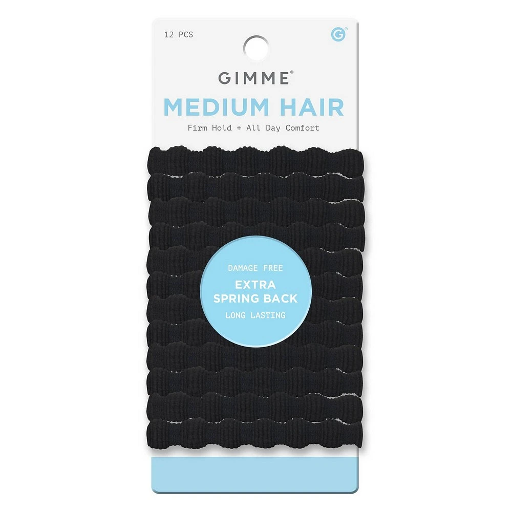 Gimme Beauty Medium Hair Band - 12pk