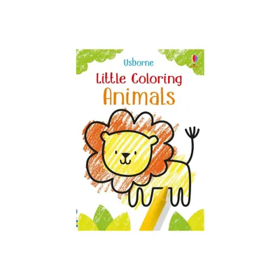 Little Coloring Animals - by Kirsteen Robson (Paperback)