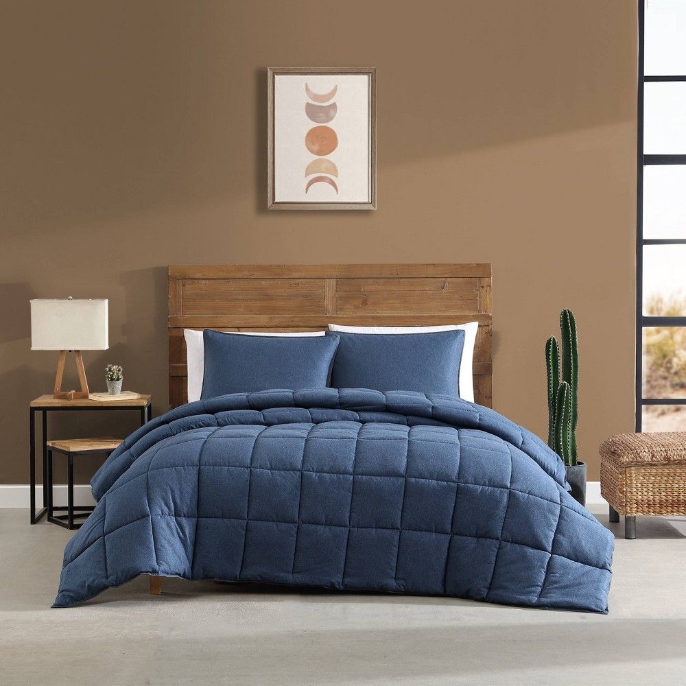 Wrangler 3pc King Mesa Microfiber Comforter Set Blue - Wrangler |  Connecticut Post Mall
