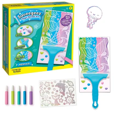 Creativity for Kids Squeegeez Magic Reveal Art Mermaid