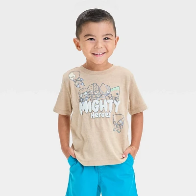 Toddler Boys Mighty Heroes Short Sleeve Graphic T-Shirt