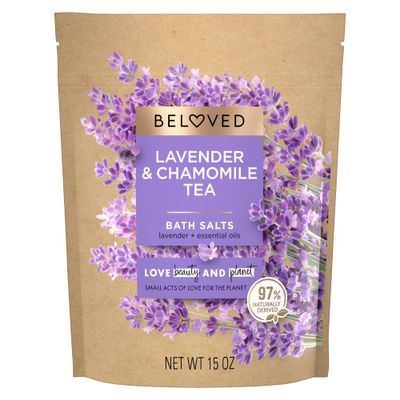 Beloved Lavender and Chamomile Tea Bath Salts - 15oz