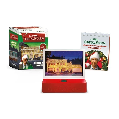 National Lampoons Christmas Vacation Light-Up House - (Rp Minis) by Running Press (Paperback)