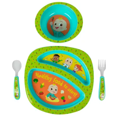 The First Years Cocomelon Dinnerware Set - 4pc