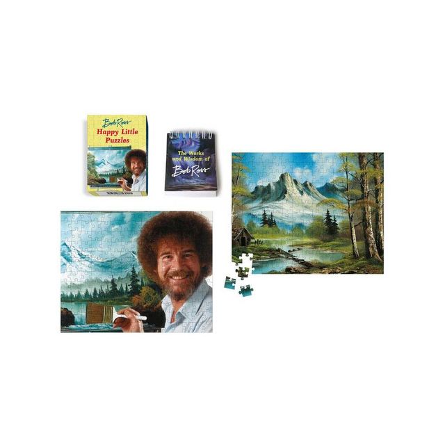 Bob Ross: Happy Little Puzzles - By Bob Ross ( Paperback )