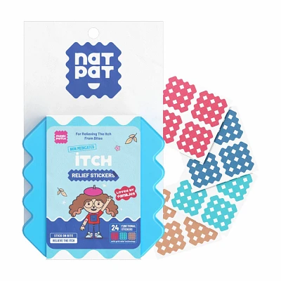 NATPAT 24ct Magic Patch Itch Relief Stickers Anti-Itch Treatment