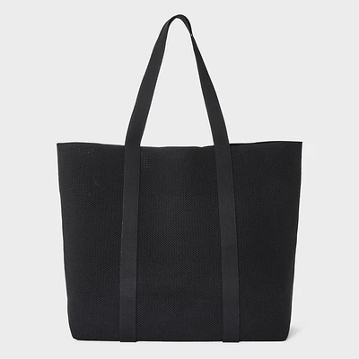 Engineered Knit Tote Handbag