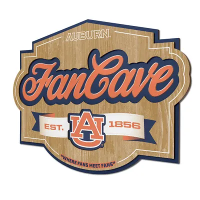 NCAA Auburn Tigers Fan Cave Sign