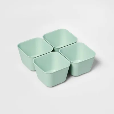 4pk Small Storage Trays